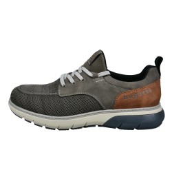 BUGATTI ΠΑΠΟΥΤΣΙΑ SNEAKERS GENIAL LIGHT ΚΑΦΕ-ΓΚΡΙ