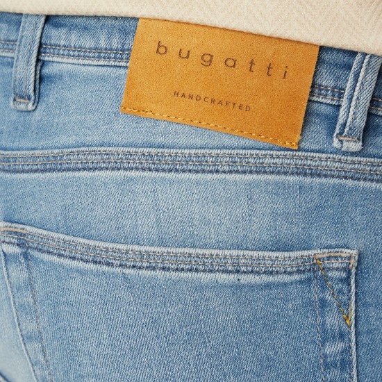 BUGATTI ΠΑΝΤΕΛΟΝΙ JEANS RENZO HERITAGE DENIM ΜΠΛΕ