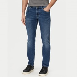 BUGATTI ΠΑΝΤΕΛΟΝΙ JEANS RENZO HERITAGE DENIM ΣΚΟΥΡΟ ΜΠΛΕ