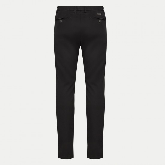 BUGATTI ΠΑΝΤΕΛΟΝΙ CHINO MODERN LUXURY PANT ΜΑΥΡΟ