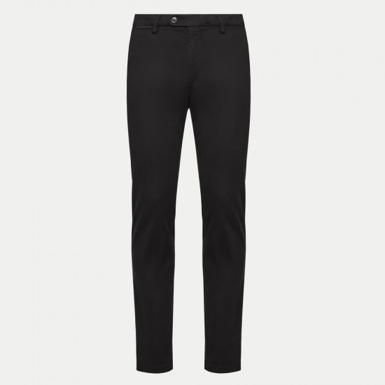 BUGATTI ΠΑΝΤΕΛΟΝΙ CHINO MODERN LUXURY PANT ΜΑΥΡΟ