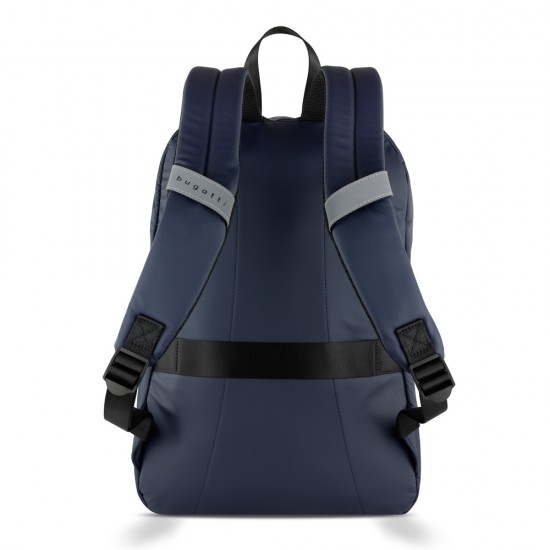 BUGATTI ΤΣΑΝΤΑ BACKPACK LOGO ΜΠΛΕ
