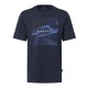 BUGATTI T-SHIRT O-NECK LOGO ΜΠΛΕ BUGATTI T-SHIRT O-NECK LOGO ΜΠΛΕ