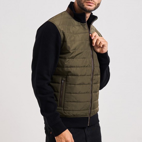 BUGATTI ΖΑΚΕΤΑ ΛΑΔΙ-ΜΑΥΡΟ