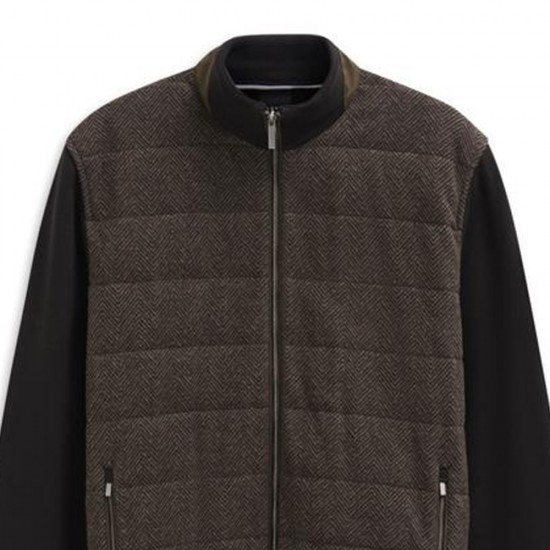 BUGATTI ΖΑΚΕΤΑ REGULAR FIT ΚΑΦΕ