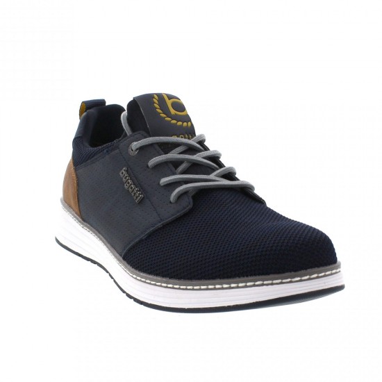 BUGATTI ΠΑΠΟΥΤΣΙΑ CASUAL ΜΠΛΕ