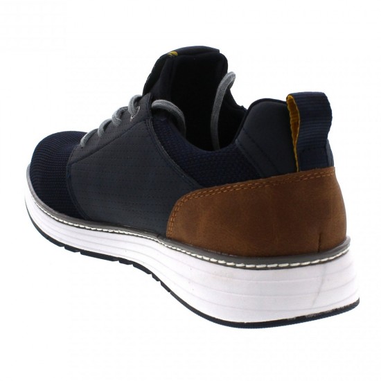 BUGATTI ΠΑΠΟΥΤΣΙΑ CASUAL ΜΠΛΕ