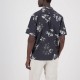 COLOURS & SONS ΠΟΥΚΑΜΙΣΟ RELAXED FIT FLORAL PRINT ΜΑΥΡΟ COLOURS & SONS ΠΟΥΚΑΜΙΣΟ RELAXED FIT FLORAL PRINT ΜΑΥΡΟ