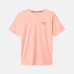 COLOURS & SONS T-SHIRT RELAXED FIT LOGO BACKPRINT ΣΟΜΟΝ