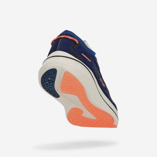 ATOM by FLUCHOS ΠΑΠΟΥΤΣΙΑ SNEAKERS GPMAX LOGO ΜΠΛΕ