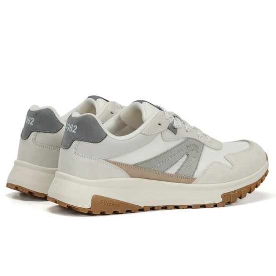 FLUCHOS ΠΑΠΟΥΤΣΙΑ SNEAKERS ARION ΛΕΥΚΟ