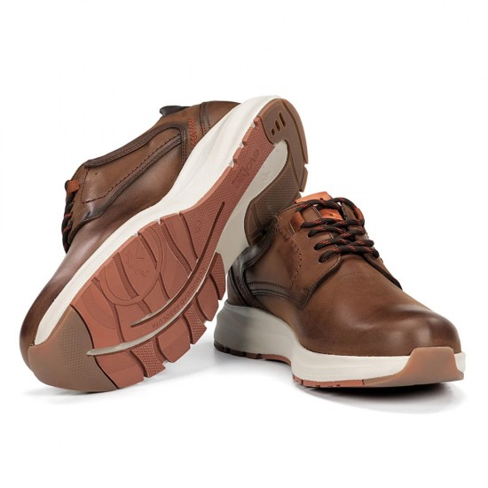 FLUCHOS ΠΑΠΟΥΤΣΙΑ SNEAKERS TRITON ΚΑΦΕ