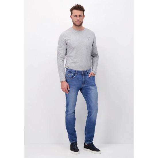 FYNCH HATTON παντελόνι Jeans slim fit μπλε
