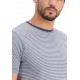 FYNCH HATTON T-SHIRT MARINE ΛΕΥΚΟ ΜΠΛΕ FYNCH HATTON T-SHIRT MARINE ΛΕΥΚΟ ΜΠΛΕ