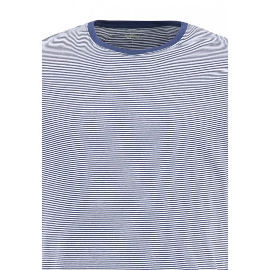 FYNCH HATTON T-SHIRT MARINE ΛΕΥΚΟ ΜΠΛΕ FYNCH HATTON T-SHIRT MARINE ΛΕΥΚΟ ΜΠΛΕ