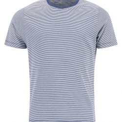 Κοντομάνικο T-Shirt ριγέ Fynch-Hatton (λευκό-μπλε)