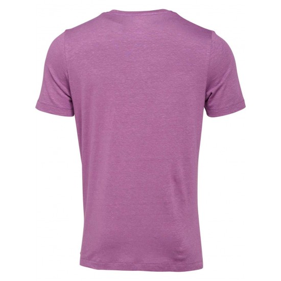Fynch-Hatton T-Shirt λινό μωβ Fynch-Hatton T-Shirt λινό μωβ