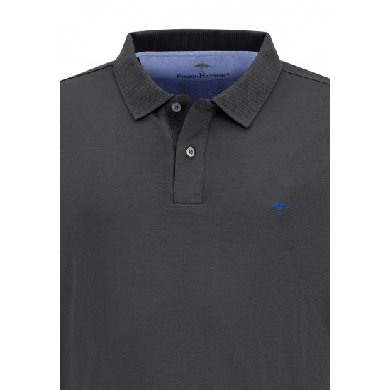 Fynch-Hatton  Polo  Supima Cotton μαυρο