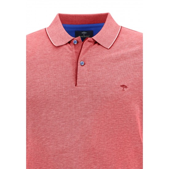 Fynch-Hatton Polo Textured ροζ