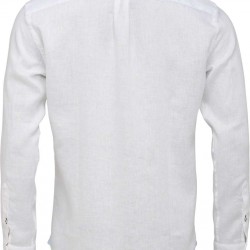 Πουκάμισο casual fit Λινό FYNCH-HATTON (λευκό)