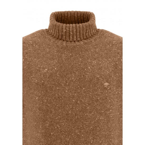 FYNCH HATTON ΖΙΒΑΓΚΟ TURTLENECK ΚΑΦΕ