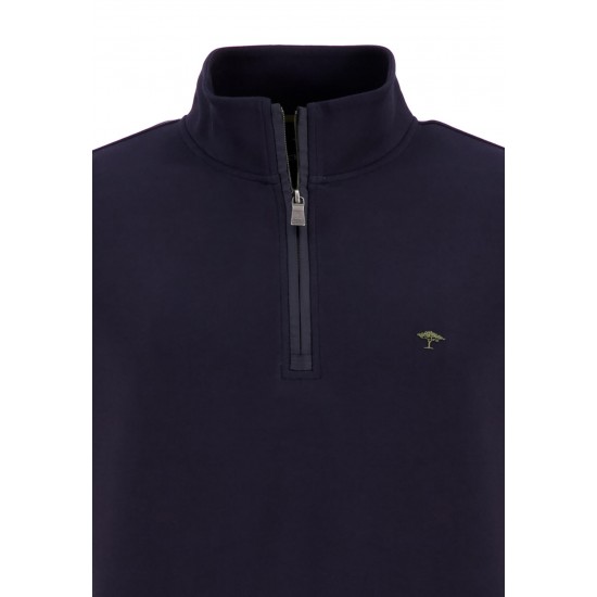 FYNCH-HATTON Φούτερ Troyer-zip μπλε