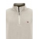 FYNCH-HATTON Φούτερ Troyer-zip offwhite