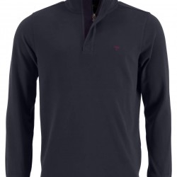 FYNCH-HATTON ΜΠΛΟΥΖΑ HALF ZIP RUGBY ΜΠΛΕ