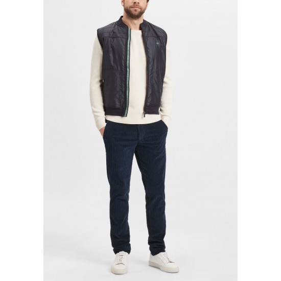 FYNCH HATTON Πλεκτό O-neck εκρού)