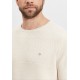 FYNCH HATTON Πλεκτό O-neck εκρού)