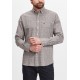 FYNCH HATTON Πουκάμισο regural fit  καφέ