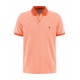 Fynch-Hatton Polo in two-tone look πορτοκαλι