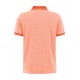 Fynch-Hatton Polo in two-tone look πορτοκαλι