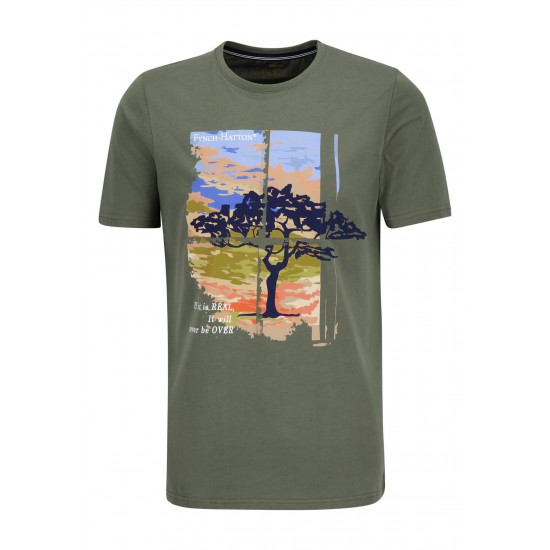 FYNCH-HATTON T-SHIRT PRINT ΛΑΔΙ FYNCH-HATTON T-SHIRT PRINT ΛΑΔΙ