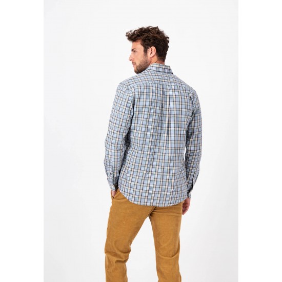 FYNCH-HATTON  ΠΟΥΚΑΜΙΣΟ CASUAL FIT ΚΑΡΟ ΛΑΔΙ