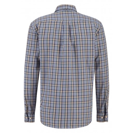 FYNCH-HATTON  ΠΟΥΚΑΜΙΣΟ CASUAL FIT ΚΑΡΟ ΛΑΔΙ