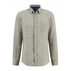 FYNCH HATTON ΠΟΥΚΑΜΙΣΟ BUTTON DOWN ΛΙΝΟ ΛΑΔΙ