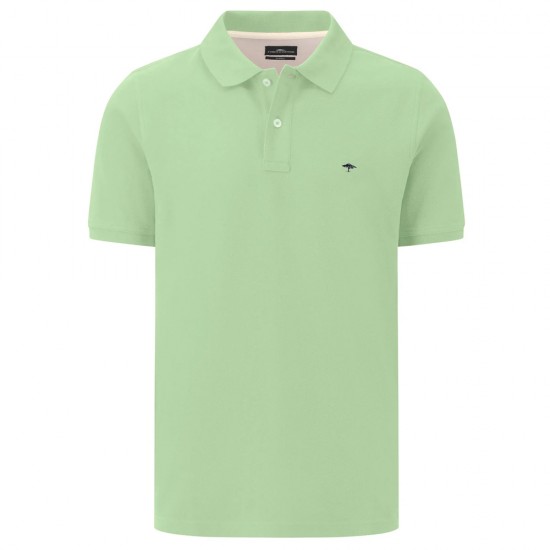 FYNCH HATTON POLO SUPIMA COTTON ΠΡΑΣΙΝΟ ΜΕΝΤΑΣ