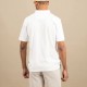 FYNCH HATTON POLO LOOSE CASUAL FIT ΛΕΥΚΟ