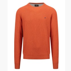 FYNCH HATTON ΠΛΕΚΤΟ C-NECK ΚΕΡΑΜΙΔΙ