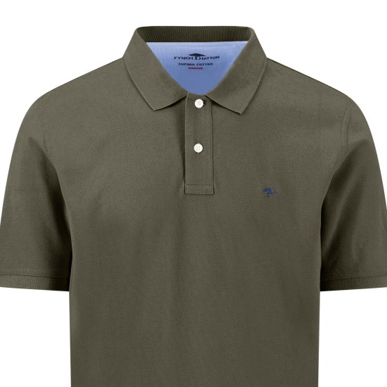 FYNCH-HATTON POLO CASUAL FIT PREMIUM COTTON ΛΑΔΙ