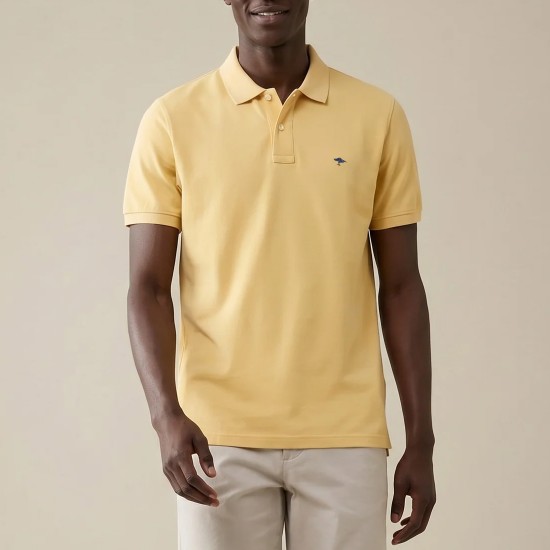 FYNCH-HATTON POLO CASUAL FIT PREMIUM COTTON ΚΙΤΡΙΝΟ