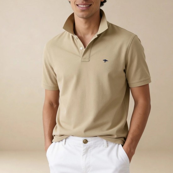 FYNCH-HATTON POLO CASUAL FIT PREMIUM COTTON ΑΝΟΙΧΤΟ ΛΑΔΙ