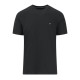 FYNCH HATTON T-SHIRT CASUAL FIT ΜΑΥΡΟ FYNCH HATTON T-SHIRT CASUAL FIT ΜΑΥΡΟ