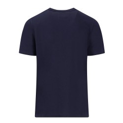 FYNCH-HATTON T-SHIRT CASUAL FIT PIQUE ΜΠΛΕ