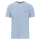 FYNCH HATTON T-SHIRT CASUAL FIT ΣΙΕΛ FYNCH HATTON T-SHIRT CASUAL FIT ΣΙΕΛ