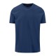 FYNCH-HATTON T-SHIRT C-NECK CASUAL FIT ΡΑΦ ΜΠΛΕ