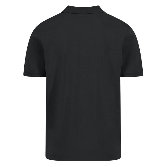 FYNCH-HATTON POLO CASUAL FIT ΜΑΥΡΟ