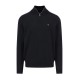 FYNCH-HATTON ΠΛΕΚΤΟ HALF ZIP CASUAL FIT ΜΑΥΡΟ FYNCH-HATTON ΠΛΕΚΤΟ HALF ZIP CASUAL FIT ΜΑΥΡΟ