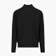 FYNCH-HATTON ΖΑΚΕΤΑ ΠΛΕΚΤΗ CASUAL FIT SUPERFINE ΜΑΥΡΟ